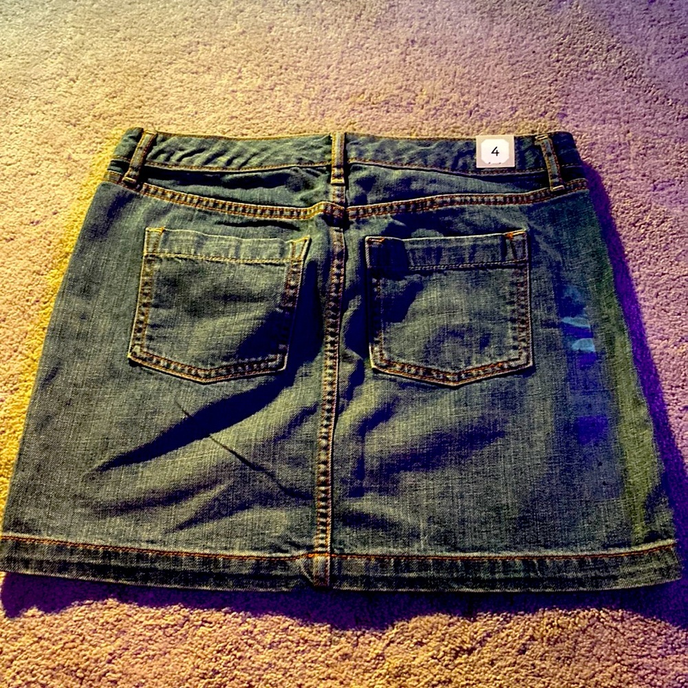 Blue Denim Skirt